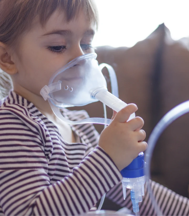 100 € permet le financement d’un kit de matériel respiratoire pédiatrique